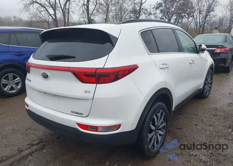 2018 Kia Sportage Ex z USA, uszkodzony, nr VIN KNDPNCACXJ7377101